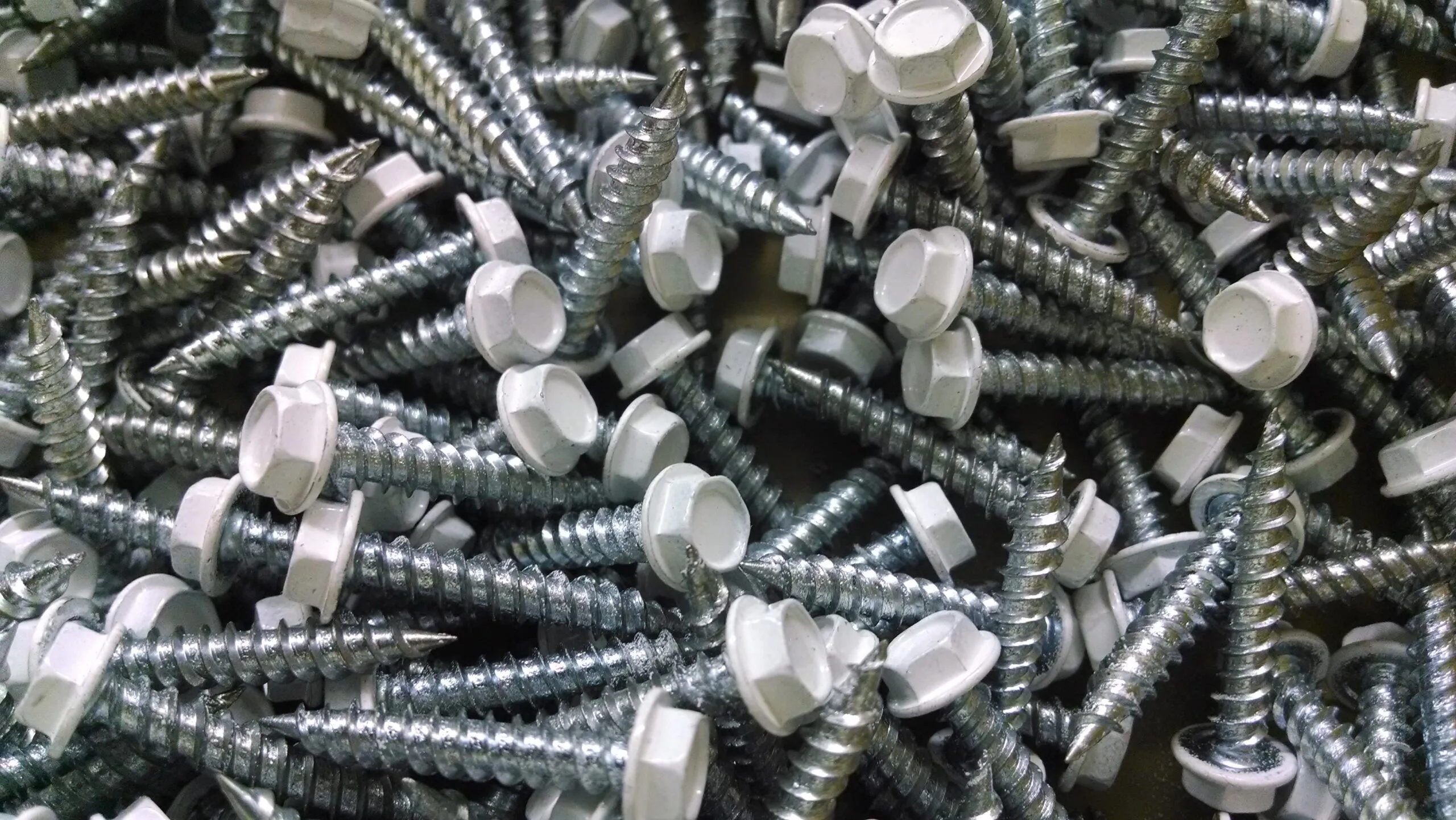 Tornillo De Cabeza Hexagonal De 3/4 "White 50 Paquete