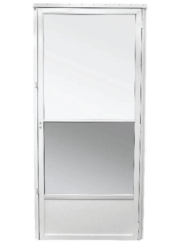 storm door white self store out-swing 43wss storm door white self store