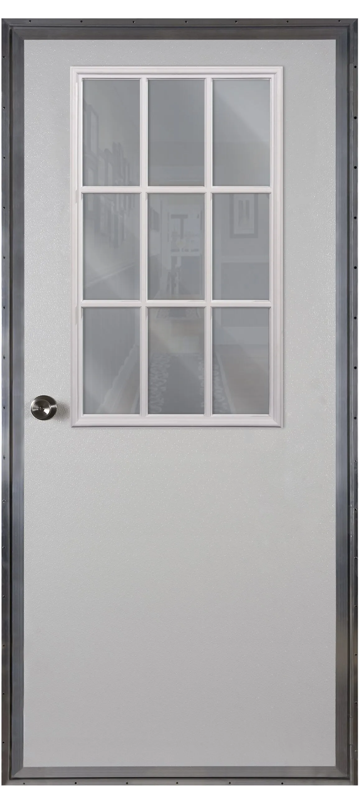 Mobile Home 9 Lite Outswing Door