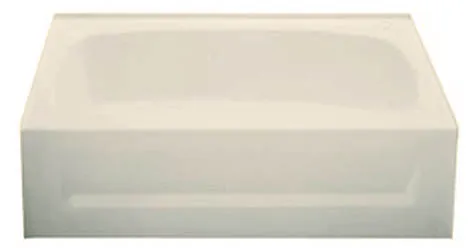 54X27 fiberglass tub bone