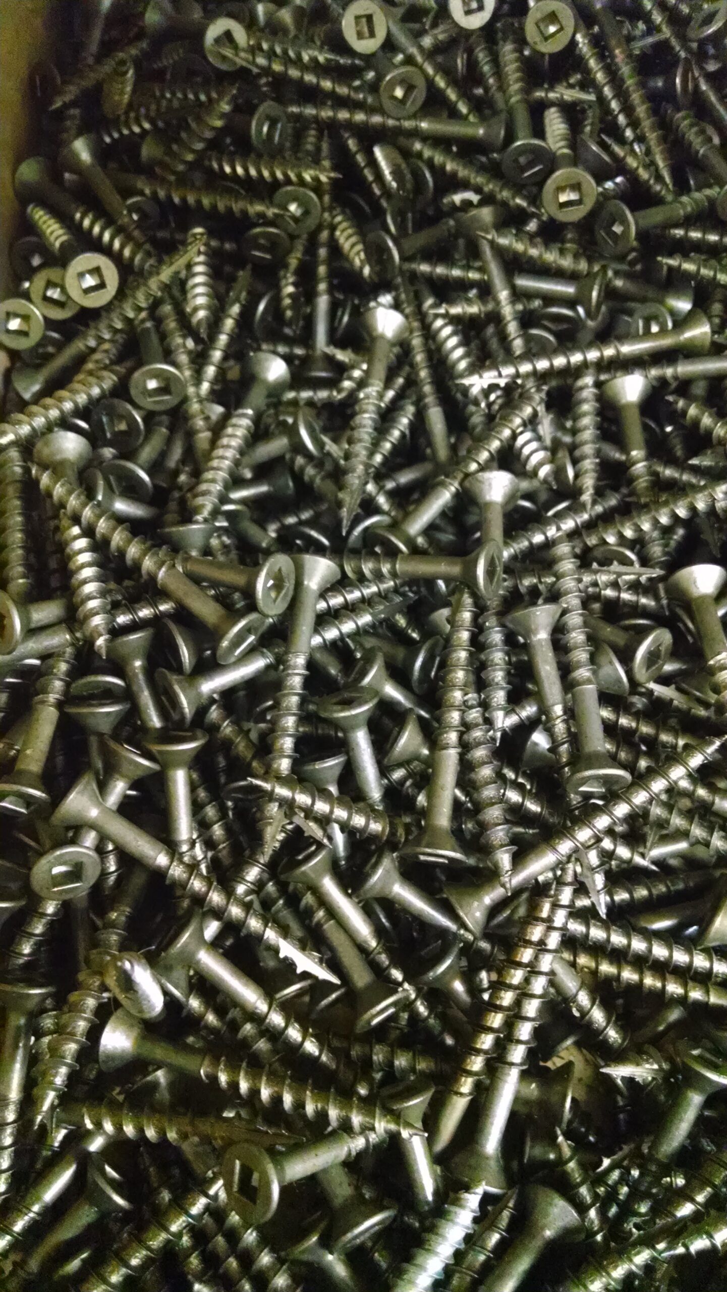 Tornillos De Madera Cuadrada De 1 1/2 "