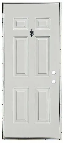 Rear outswing doors