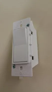 White Self Contained Rocker Switch