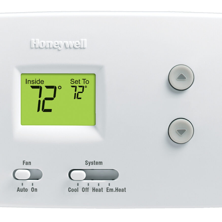 Air Conditioner Honeywell Pro Series Cool On Blinking Air
