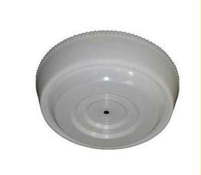 White Plastic Round Ceiling Shade